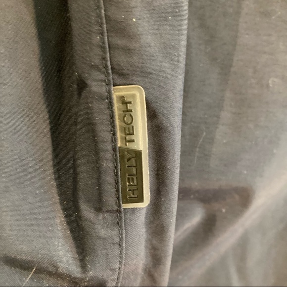 HELLY HANSEN Sz L Helly-Tech  Velcro Ankle Pockets Elastic Waist Belt Ski Pants - Picture 4 of 12